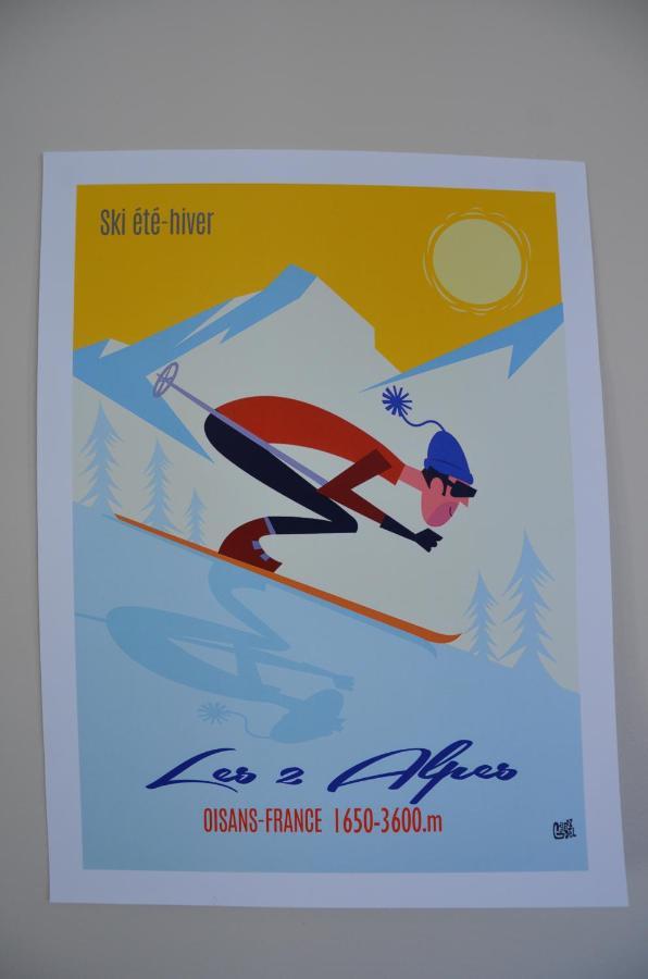 Hotel Le Cret Les Deux Alpes Exterior foto